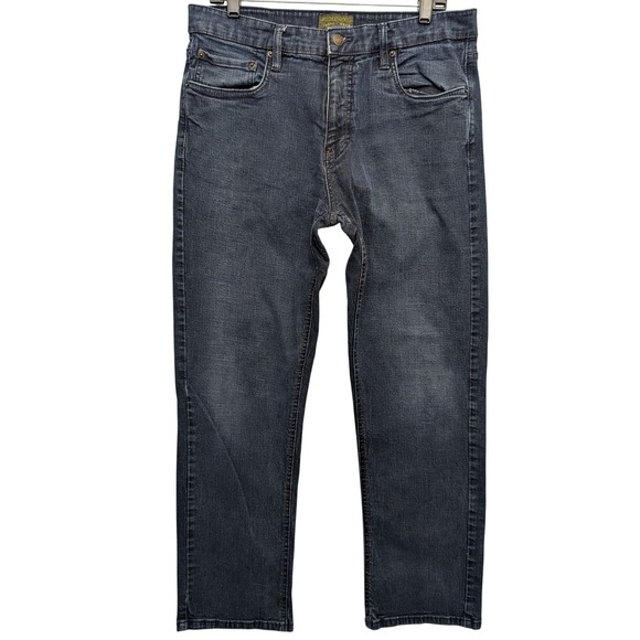 Urban Star Other - Urban Star Jeans Men 36x30 Blue Dark Wash Straight Leg Stretch Denim